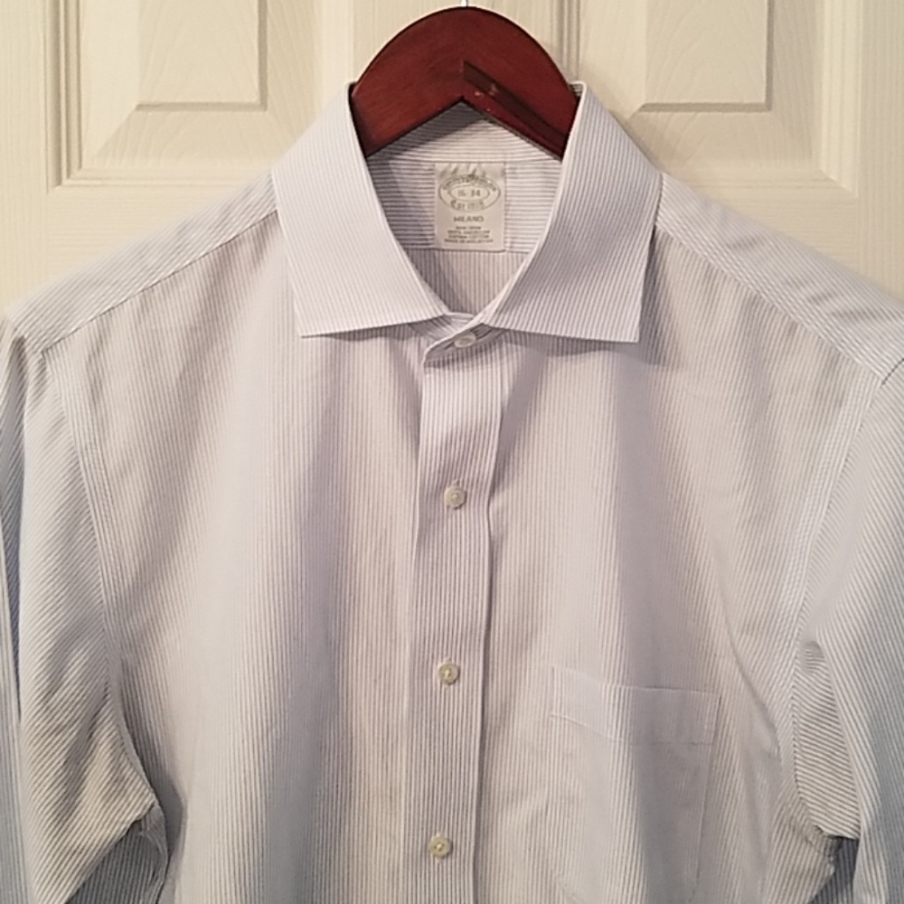 Brooks Brothers Milano Dress Shirt 16 - 34